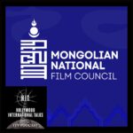 Logo of the Mongolian National Film Council, accompanying a podcast by the TFV Network, recorded at the 2023 AFCI Week.