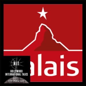Logo of the Valais Film Commissioned. Its commissioner Tristan Albrecht was interviewed by the TFV Network for its HIT podcast series.